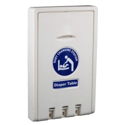 Cambiador Pañales Vertical. Compra accesorios de baño para colectividades en VenusCatalogo.com