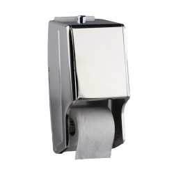 Portarrollos doble INOX. Compra accesorios de baño para colectividades en VenusCatalogo.com